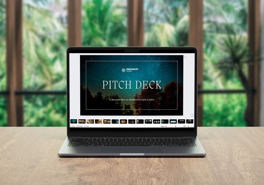 Documentary Pitch Deck Template